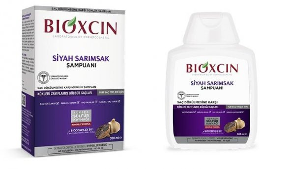 Bioxcin Siyah Sarımsaklı 300 ml Saç Dökülmesine Şampuan