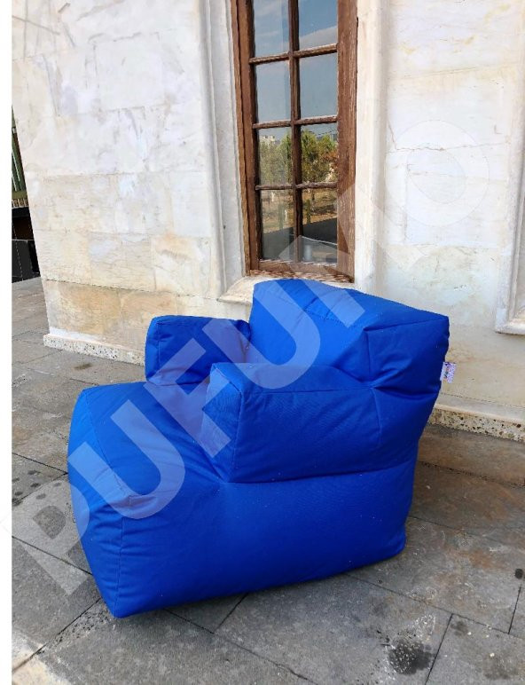 PUFUMO RELAX ARMUT KOLTUK MAVİ - 2