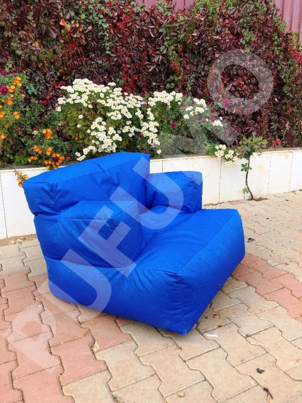 PUFUMO RELAX ARMUT KOLTUK MAVİ - 3