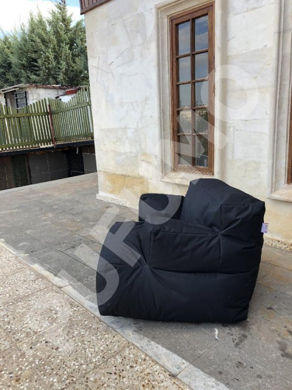 PUFUMO RELAX ARMUT KOLTUK SİYAH - 2