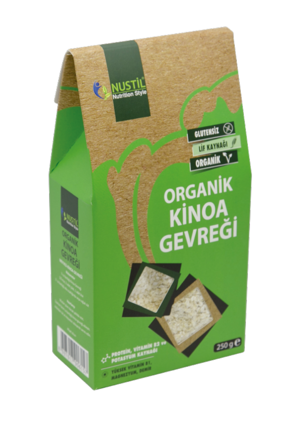 Organik Glutensiz Vegan Kinoa Gevreği 250 gr