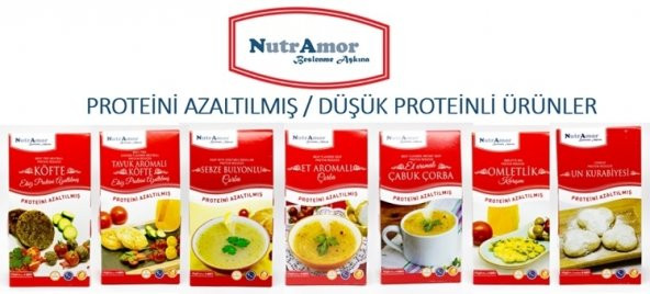 Nutramor Düşük Proteinli Vegan ve Glutensiz Set 7li