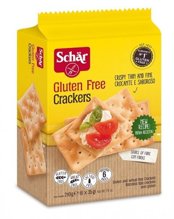 Schar Crackers Glutensiz Tuzlu Kraker 210 gr