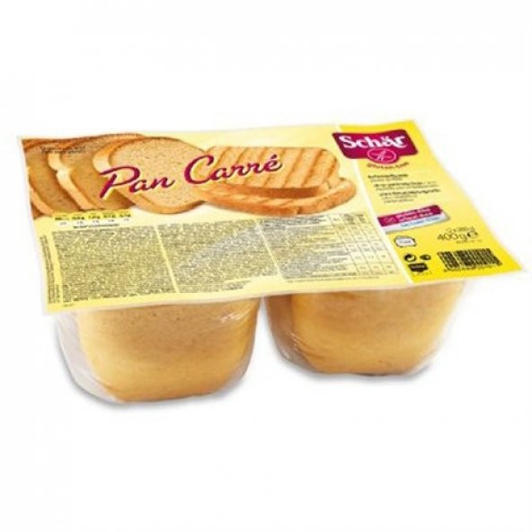 Schar Pan Carre Dilimlenmiş Beyaz Ekmek 2x200 gr