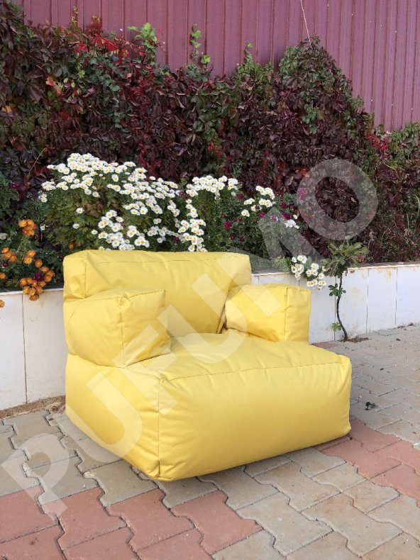 PUFUMO RELAX ARMUT KOLTUK SARI - 3