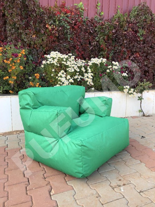 PUFUMO RELAX ARMUT KOLTUK YEŞİL - 3