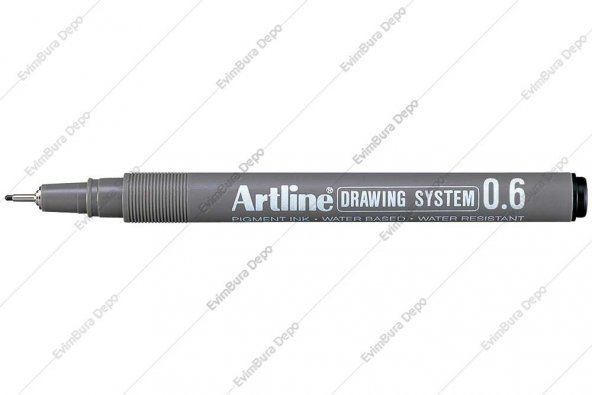 Artline Teknik Çizim Kalemi 0.6 mm Siyah