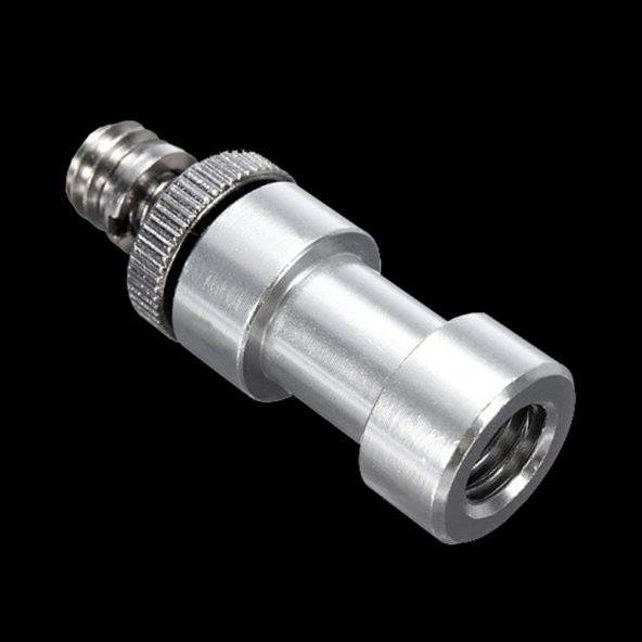 Tripod, Monopod, Işık Standı Vb. için 3 Parça Adaptör Vida Seti - 7