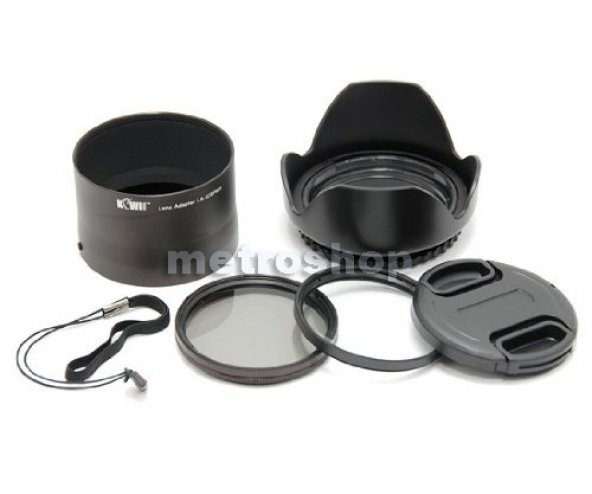 Olympus SP-600 UZ İçin 6 Parça Lens Filtre Seti - 2