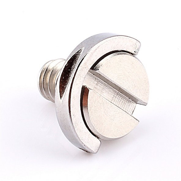 Tripod, Quick Release Plate için 1/4 İnç Tripod Vidası - 2