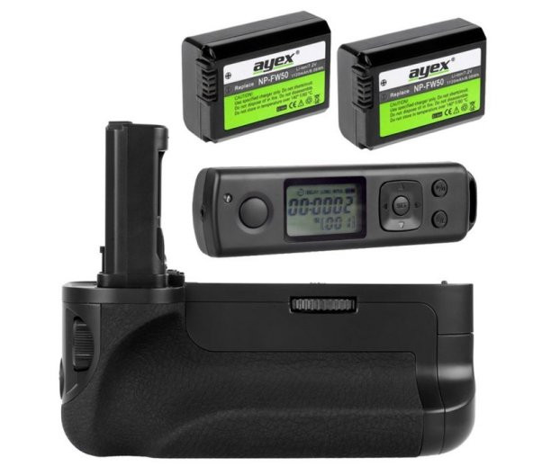 Sony A7, A7R, A7S İçin MeiKe MK-AR7 Battery Grip + 2 Ad. NP-FW50