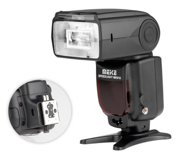 Nikon DSLR için Meike MK910 HSS i-TTL Speedlite Flaş - 3