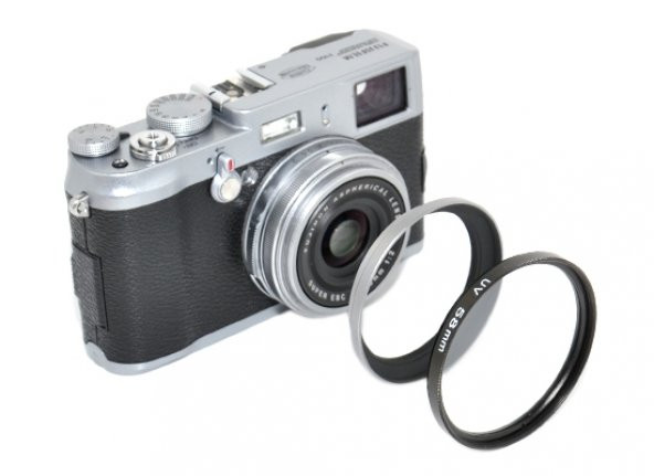 FujiFilm Finepix X100 İçin 58mm Lens Adaptörü - 2