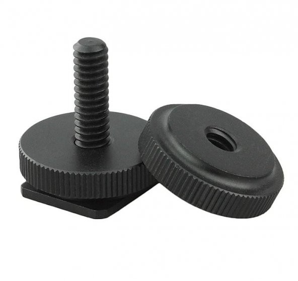 Hot Shoe (Flaş Kızağı) Aksesuar Bağlatı Adaptörü - 4
