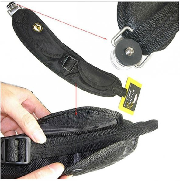 DSLR VE SLR Makineler için Profesyonel Quickstrap Tekli Omu - 4