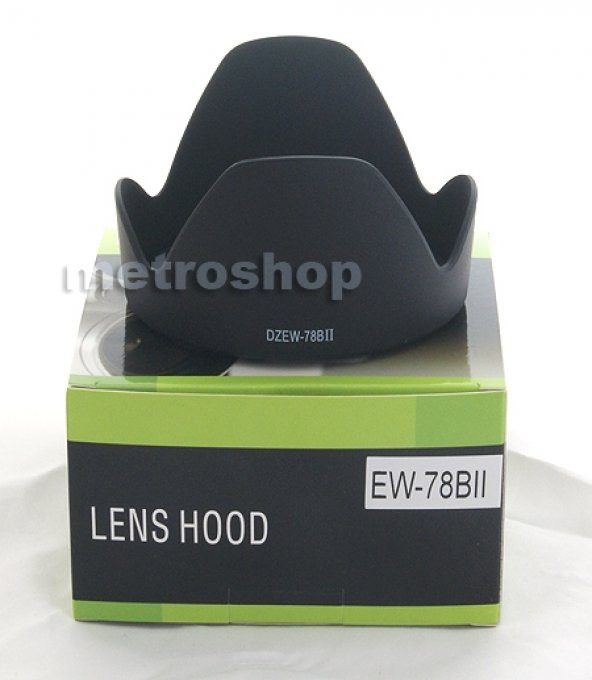 Canon EF 28-135mm IS USM Lens İçin EW-78BII Parasoley, DBK