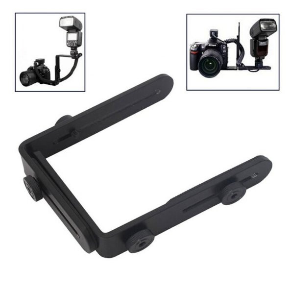 Ayarlanabilir Flash Bracket, L Şekli Flaş Dirseği