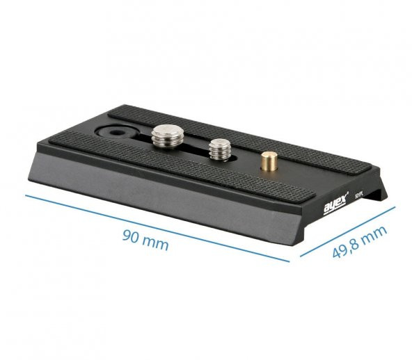 Manfrotto RC5 Sistemi İçin Ayex 501PL Quick Release Plate - 2
