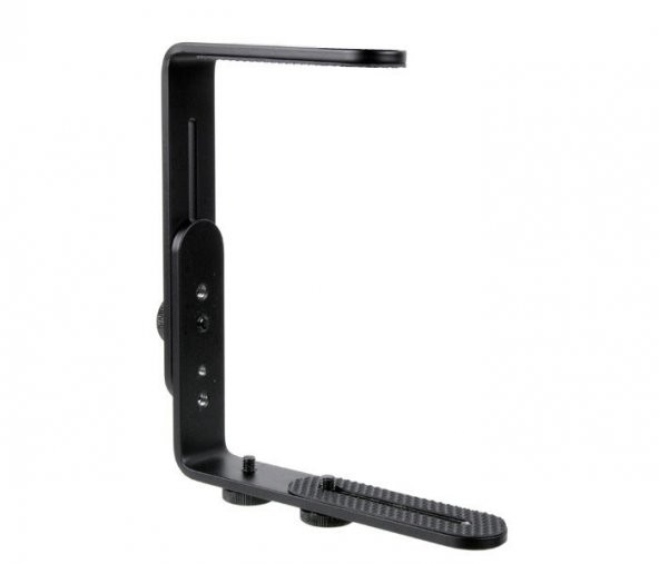 Ayarlanabilir Flash Bracket, L Şekli Flaş Dirseği - 3