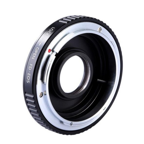 CANON EOS İÇİN, CANON FD LENS ADAPTÖRÜ OPTİKLİ - 4