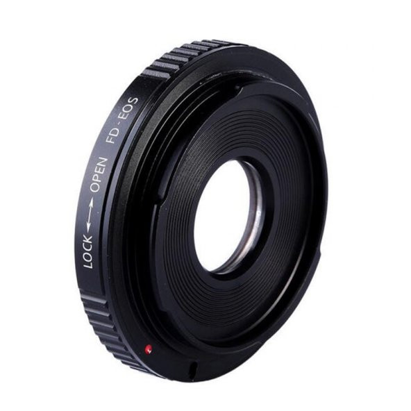 CANON EOS İÇİN, CANON FD LENS ADAPTÖRÜ OPTİKLİ - 5
