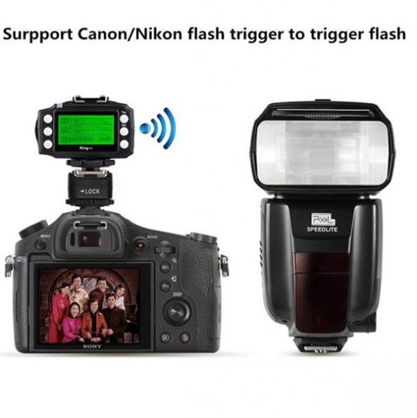 SONY A6000, A6300, A6500 İÇİN CANON, NİKON HOT SHOE CONVERTER - 7