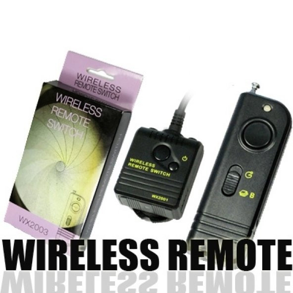 SONY A77 A65 A57 A35 A33 A100 A200 İÇİN KABLOSUZ KUMANDA