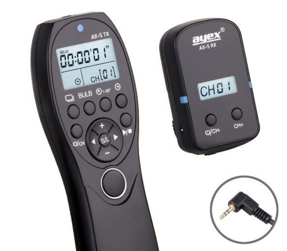 Canon 600D 550D 1100D 1200D İÇN KABLOSUZ ZAMAN AYARLI KUMANDA - 2