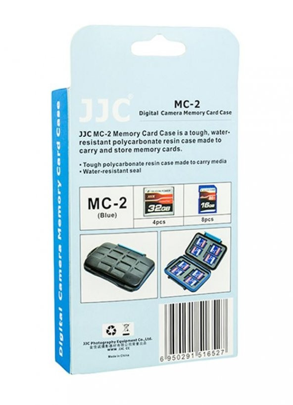 CF, SD HAFIZA KARTI MUHAFAZA KABI JJC MC-2 - 2