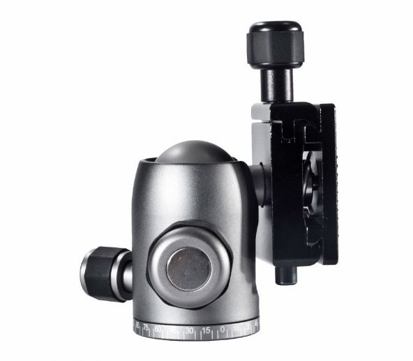 JUSINO BS-08Q Tripod Kafası Silber (Gümüş) - 3