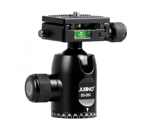 JUSINO BS-08Q Tripod Kafası Siyah - 2