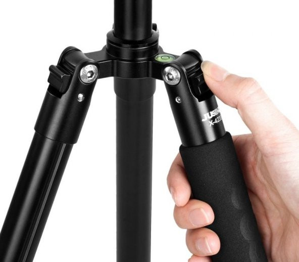 Tripod JUSINO X-423S Traveller Tripod Siyah - 3
