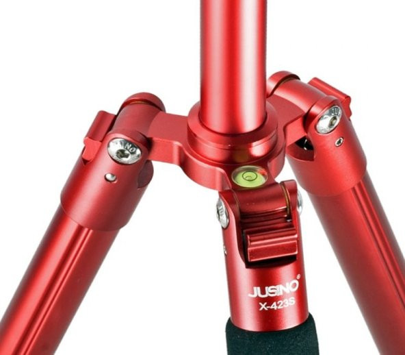 Tripod JUSINO X-423S Traveller Tripod Kırmızı - 5