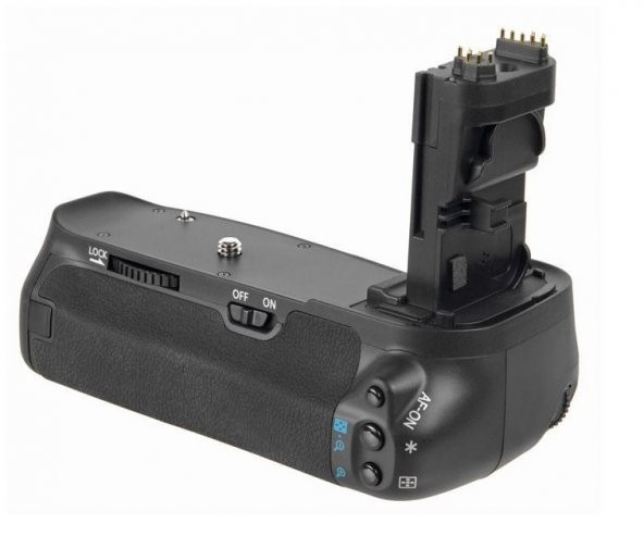 Canon EOS 70D 80D 90D İçin MeiKe MK-70D Battery Grip + 2Ad LP-E6N - 4