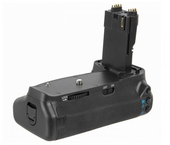 Canon EOS 70D 80D 90D İçin MeiKe MK-70D Battery Grip + 2Ad LP-E6N - 5