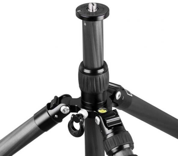 JUSINO TK-254C Karbon Fiber Profesyonel Tripod / Monopod 160cm - 7