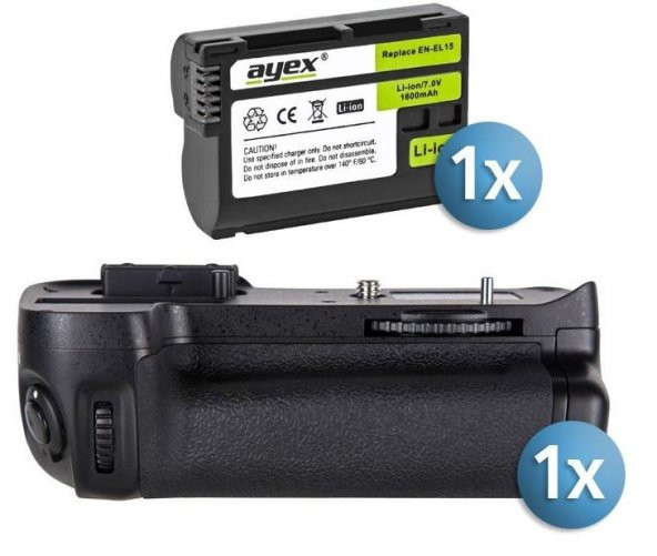 NİKON D7200 D7100 İÇİN MEİKE MK-D7100 BATTERY GRİP + 1 Ad. EN-EL15B BATARYA