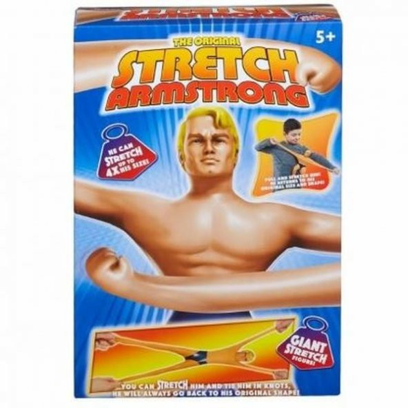 Oyuncak Stretch Armstrong Lastik Adam 30 Cm Uzayan Adam - 3