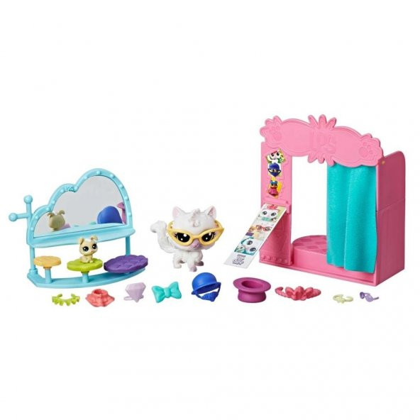 Hasbro Littlest Pet Shop Miniş Mini Oyun Seti E0393-E1015