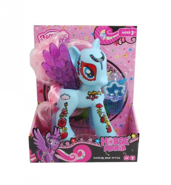 Romantic Merry PONY Işıklı ve Sesli Oyuncak Karakter 88376 - 2