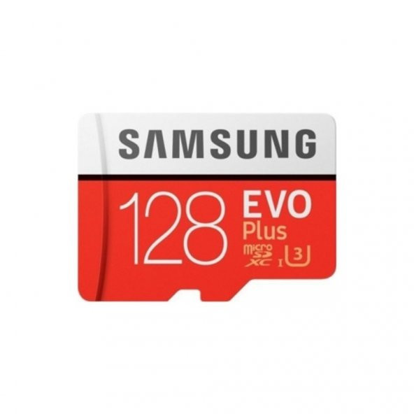 Samsung 128GB Evo Plus Micro SD Hafıza Kartı C10 U3 4K 100MB/s