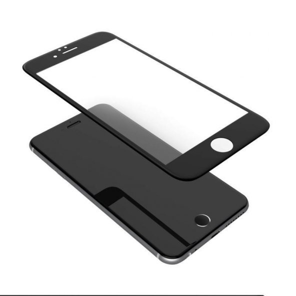 Apple iPhone 7 Plus - 5D 3D Kavisli Tamperli Kırılmaz Cam Nano Ta