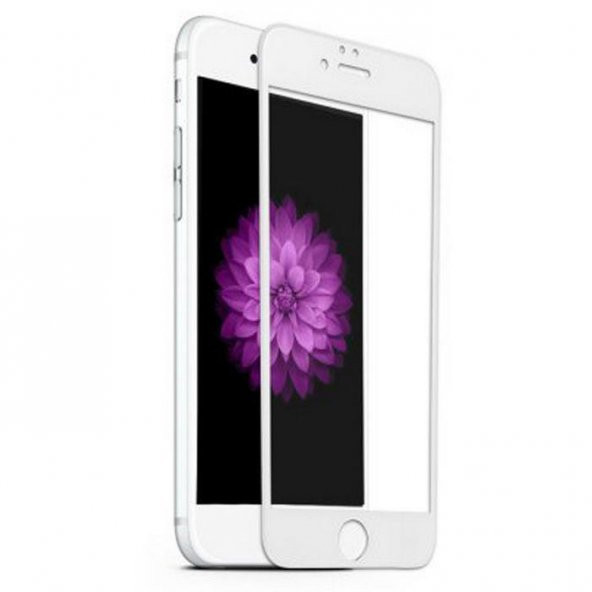 Apple iPhone 6 / 6S - Tamperli Kırılmaz Cam Tam Kaplama Ekran Kor