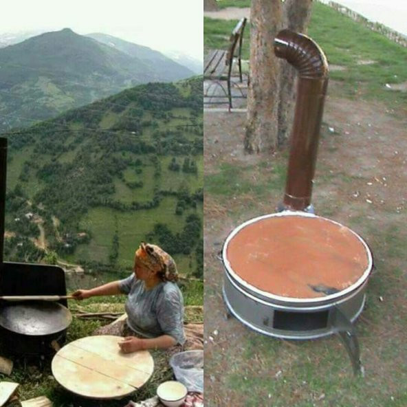 60 CM ÇAPINDA HAMUR VE ET İŞLERİNİZ İÇİN TOPRAK TANDIR - 2