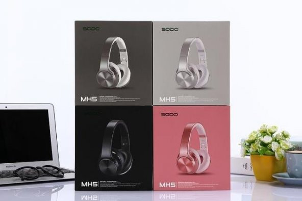 Orijinal SODO MH5 NFC Bluetooth Kulaklık & Hoparlör - 2