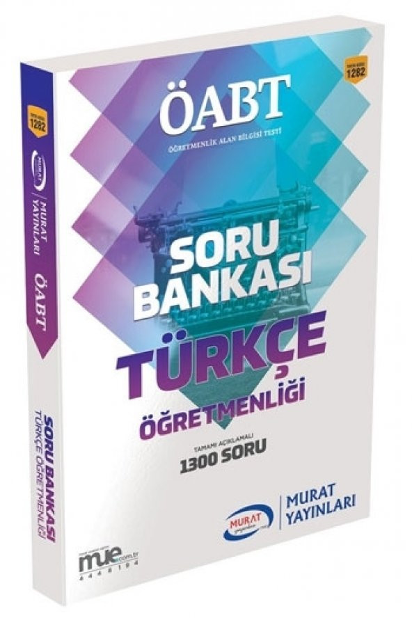 Murat Yayınları ÖABT Türkçe Öğretmenliği Tamamı Açıklamalı Soru
