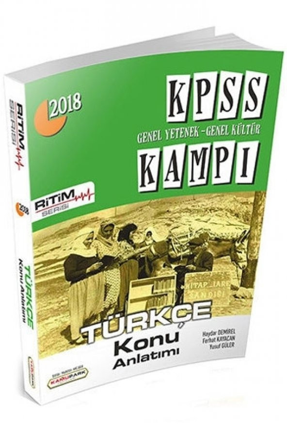 Kamupark Yayınları 2018 KPSS Kampı Ritim Serisi Türkçe Konu