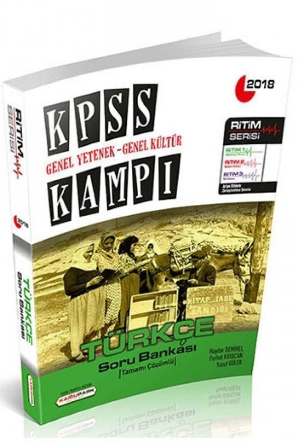Kamupark Yayınları 2018 KPSS Kampı Ritim Serisi Türkçe Tamamı