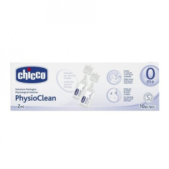 Chicco Physioclean Serum Fizyolojik Solüsyon 10x2 ml(HEDİYELİ)