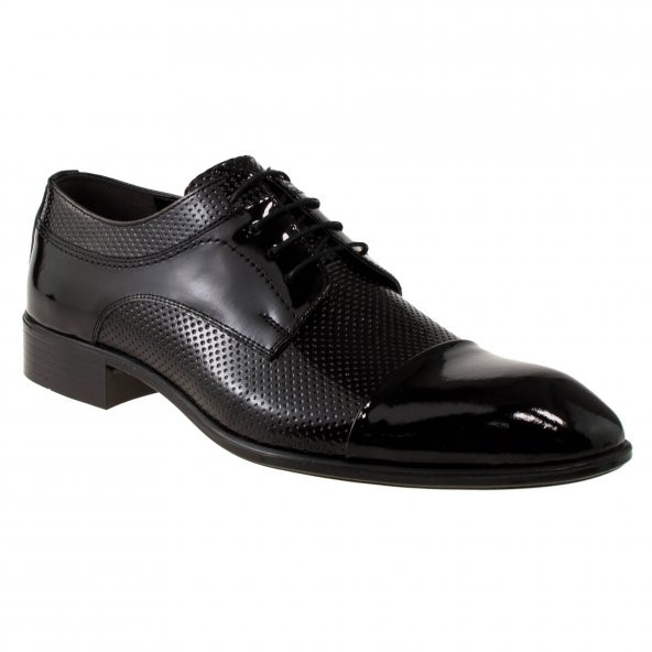 Alisolmaz 155 8 Y Bağlı Klasik Siyah Erkek Ayakkabı